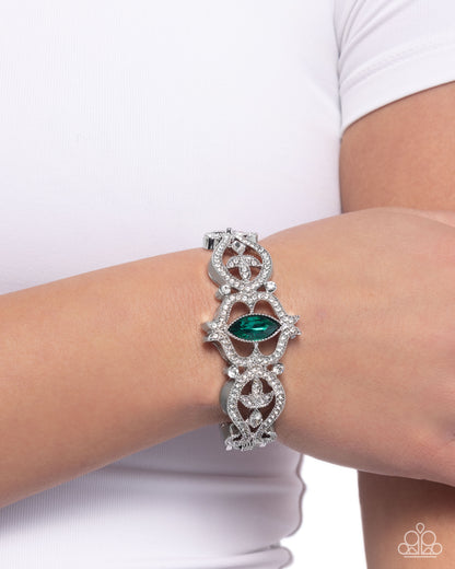 Courtly Coquette - green - Paparazzi bracelet