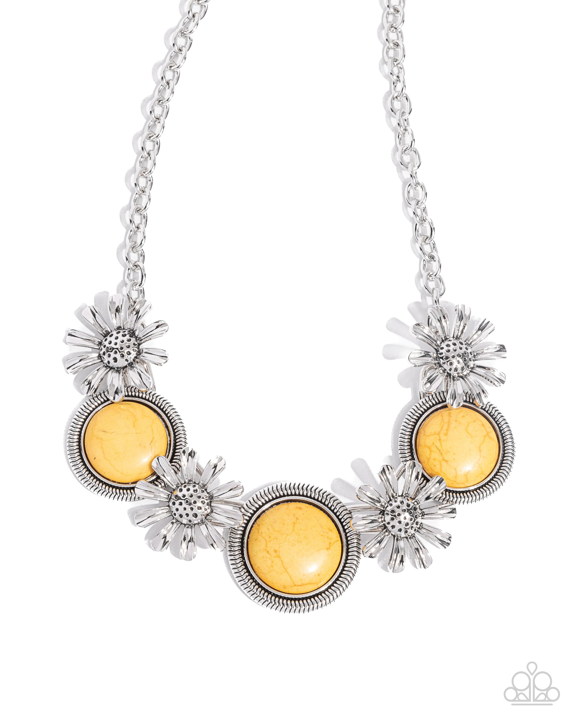 Cowboy Casanova - yellow - Paparazzi necklace