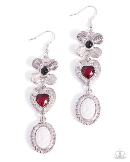 Crafted Cameo - multi - Paparazzi earrings