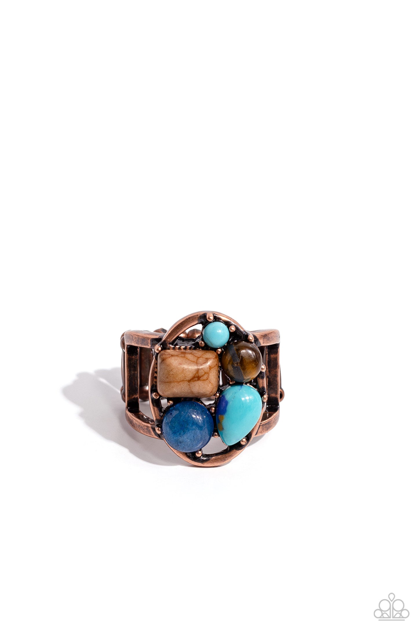 Crafted Collection - copper - Paparazzi ring