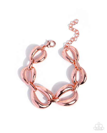Crafted Companion - copper - Paparazzi bracelet