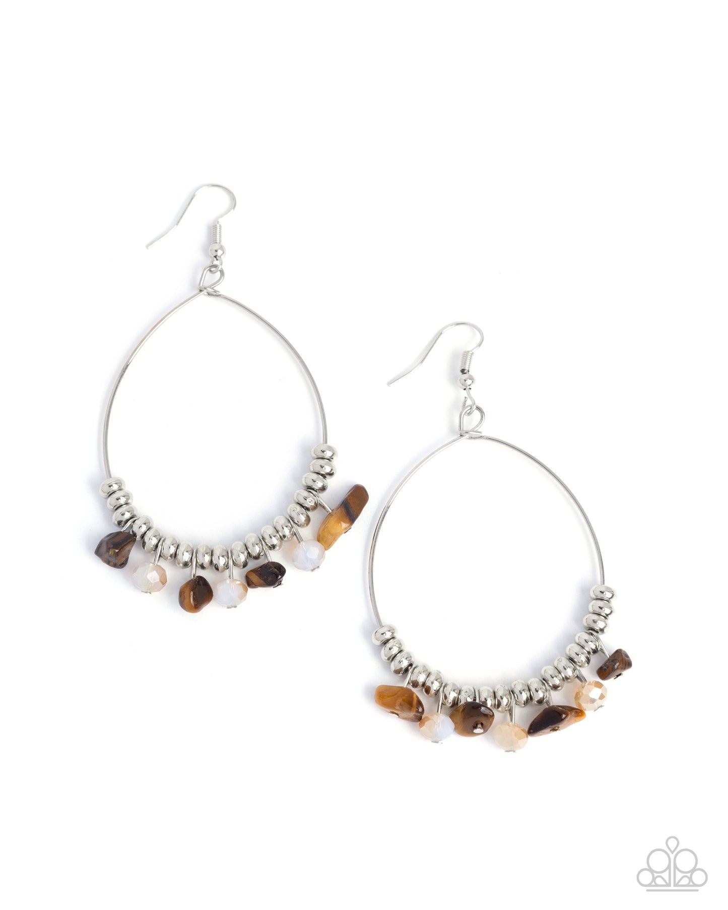 Creative Process - brown - Paparazzi earrings