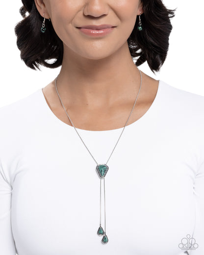 Creative Spree - green - Paparazzi necklace