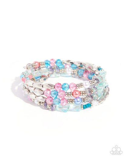 Crowd Pleasing Chic - multi - Paparazzi bracelet
