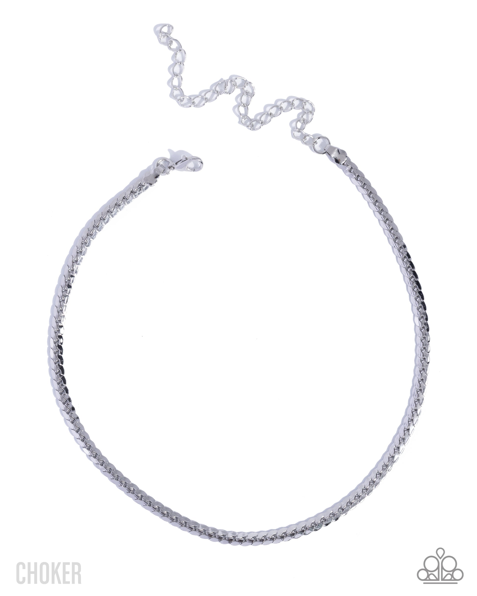 Crowning Challenge - silver - Paparazzi necklace