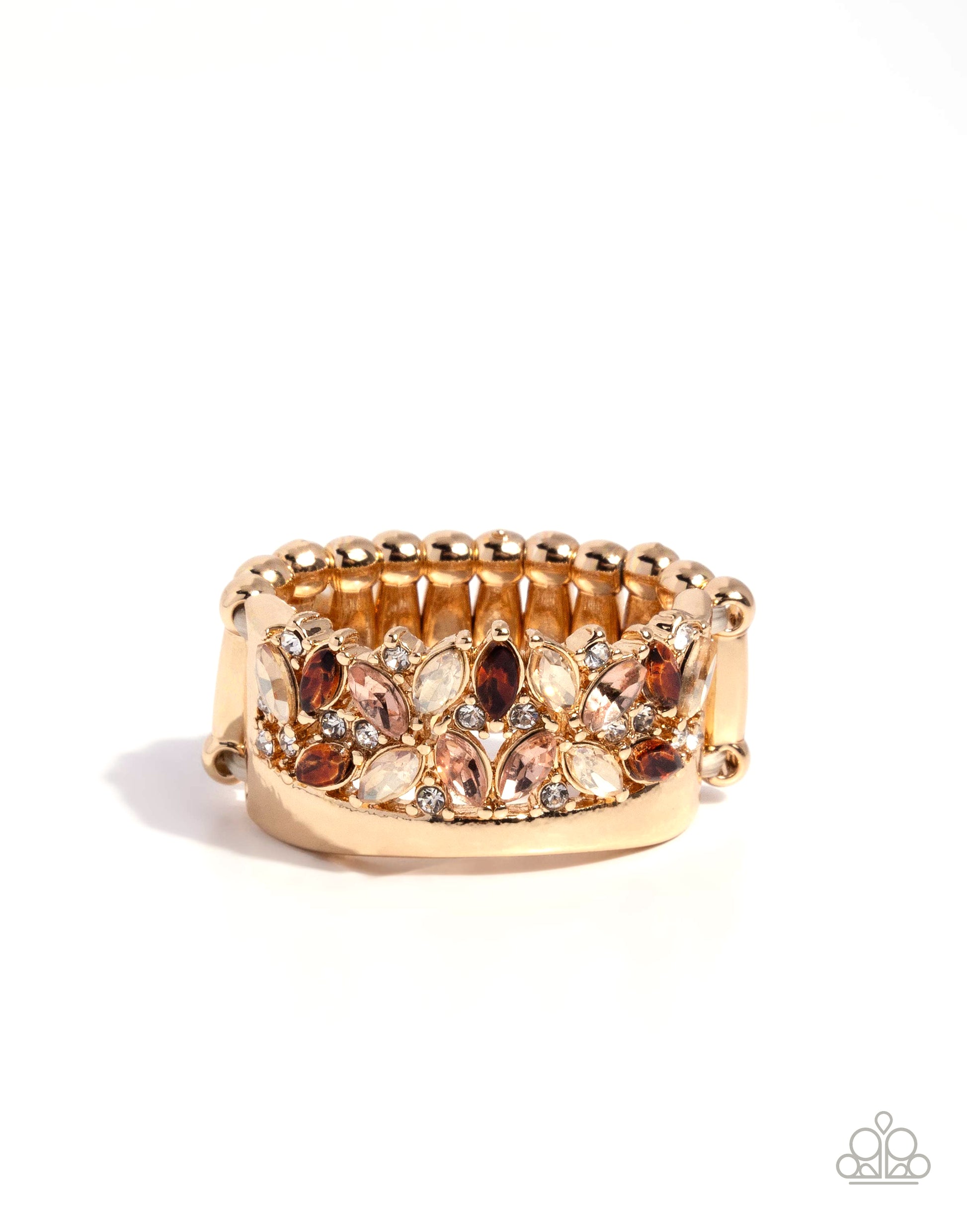 Crowning Chic - brown - Paparazzi ring