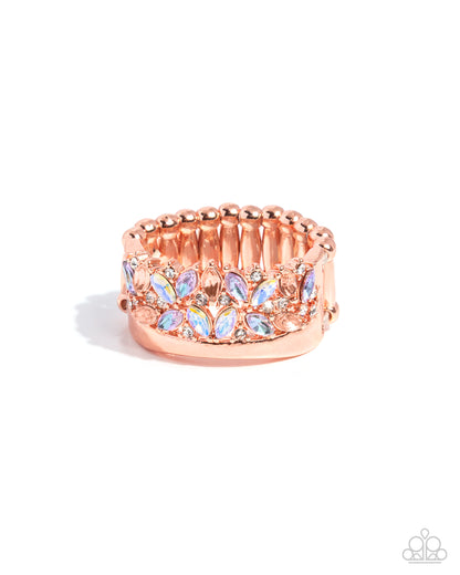 Crowning Chic - copper - Paparazzi ring