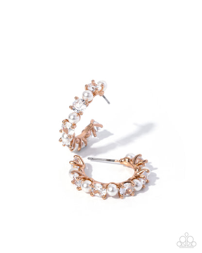 Crowning Class - gold - Paparazzi earrings