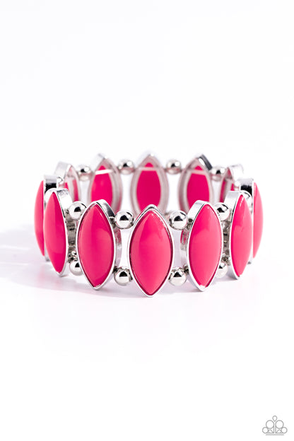 Cry Me a RIVERA - pink - Paparazzi bracelet
