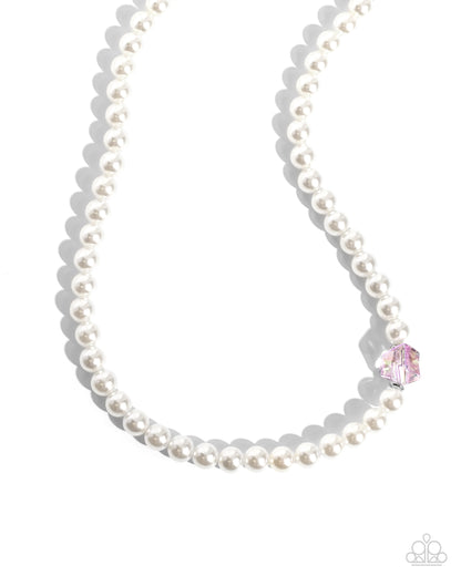 Cubed Charisma - purple - Paparazzi necklace