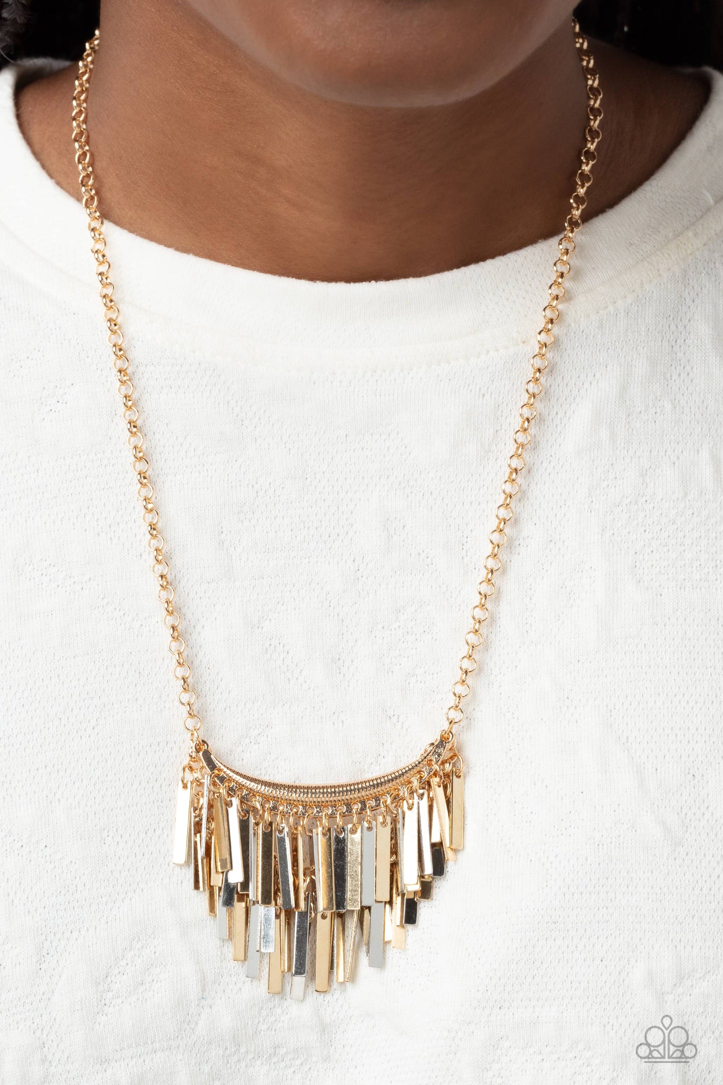 Cue the Chandelier - multi - Paparazzi necklace