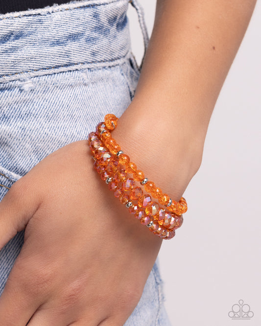 Cultured Cause - orange - Paparazzi bracelet