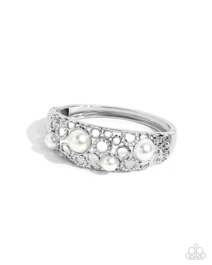 Cultured Confidence - white - Paparazzi bracelet