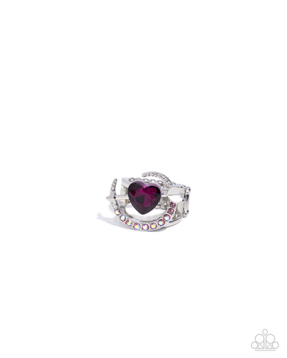 Cupid COUPLE - pink - Paparazzi ring