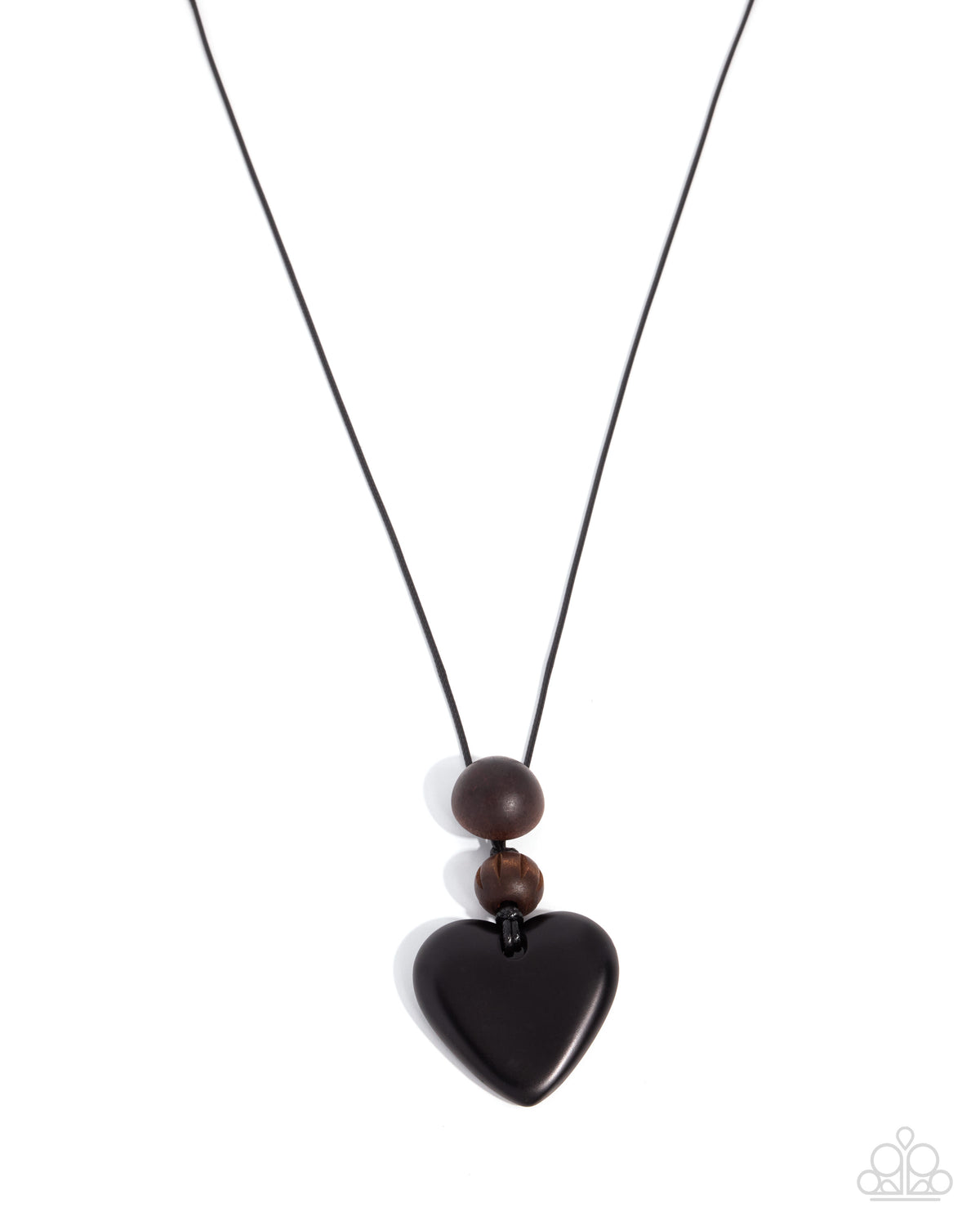Cupid Cheers - black - Paparazzi necklace