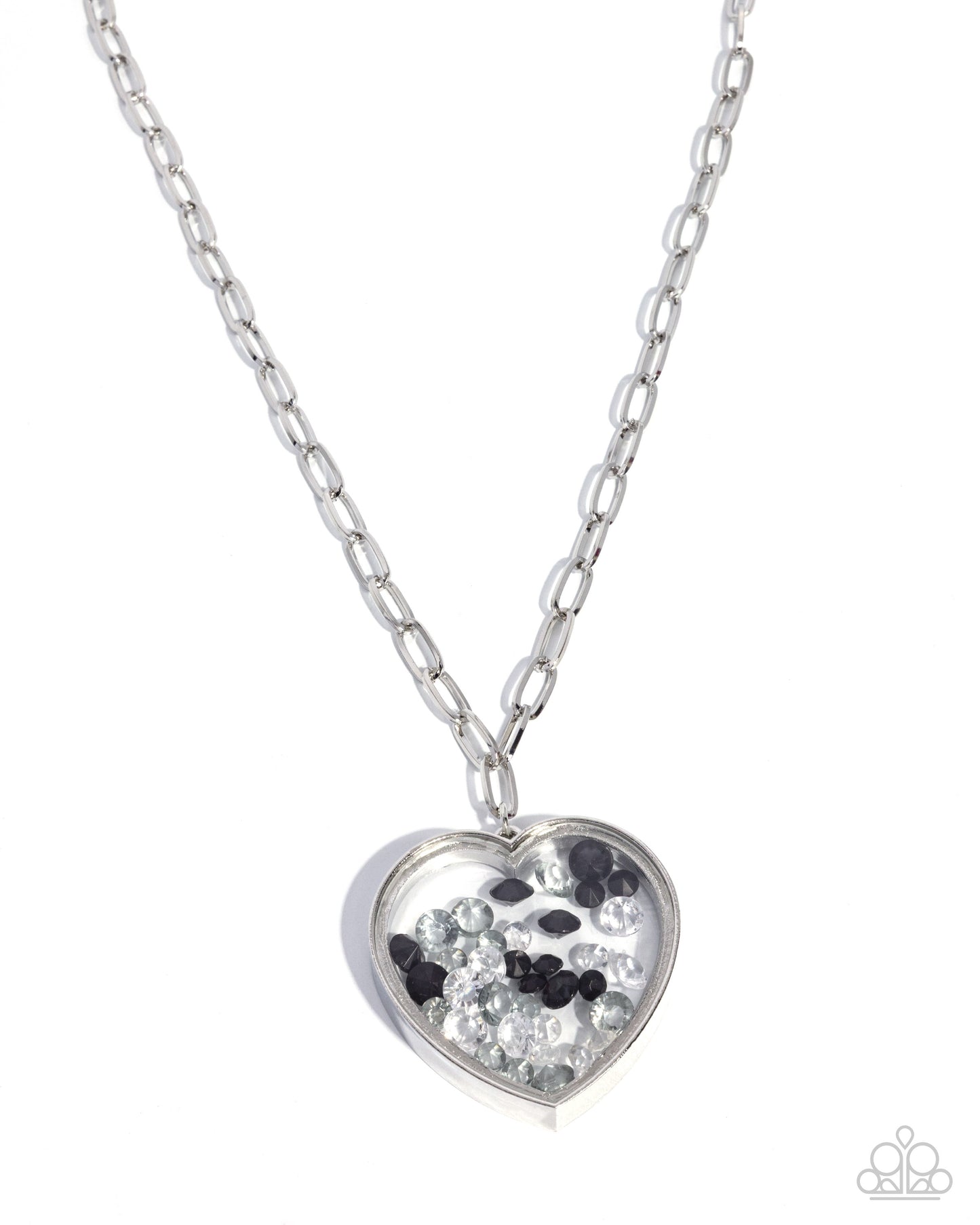 Cupid Collection - black - Paparazzi necklace