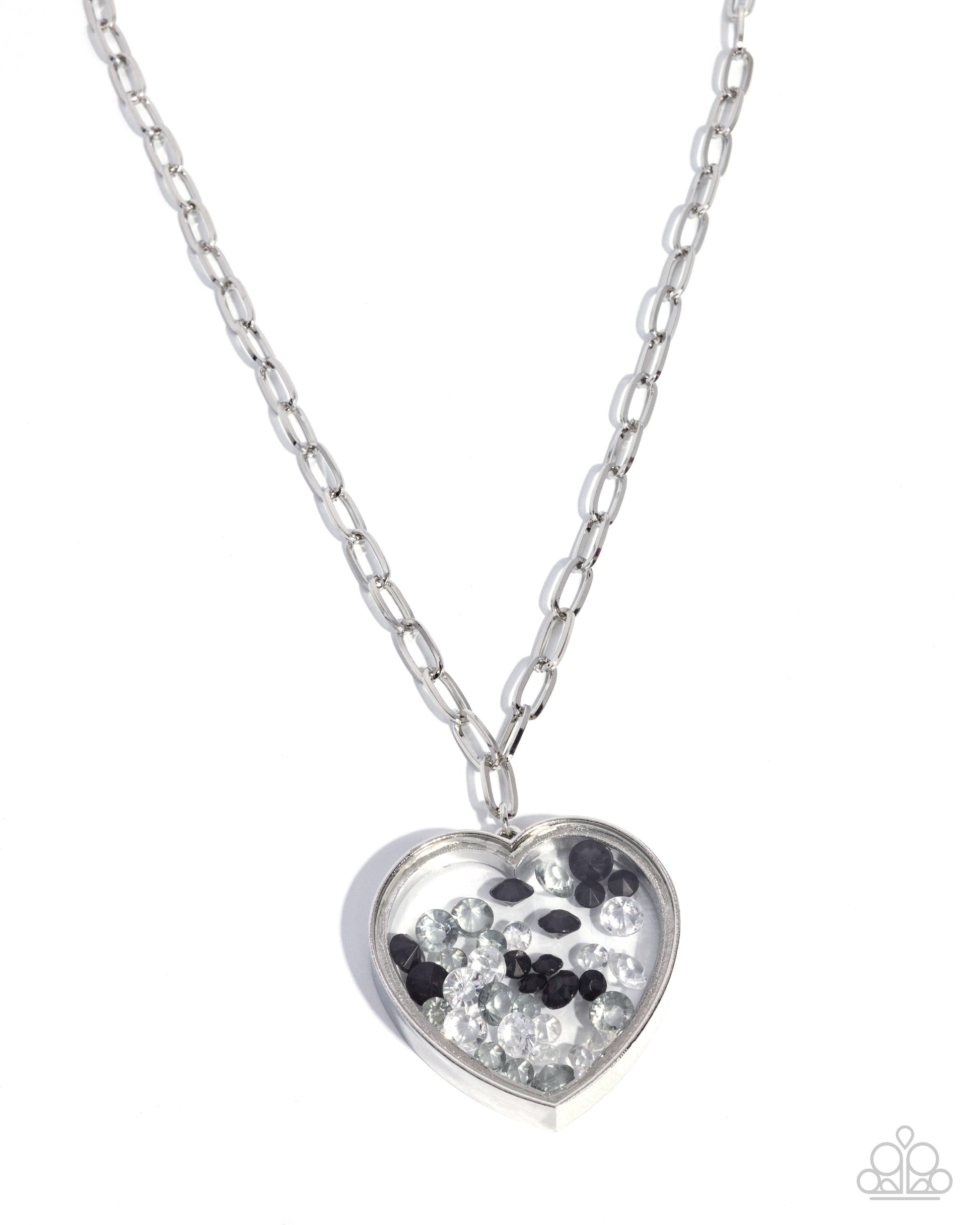 Cupid Collection - black - Paparazzi necklace