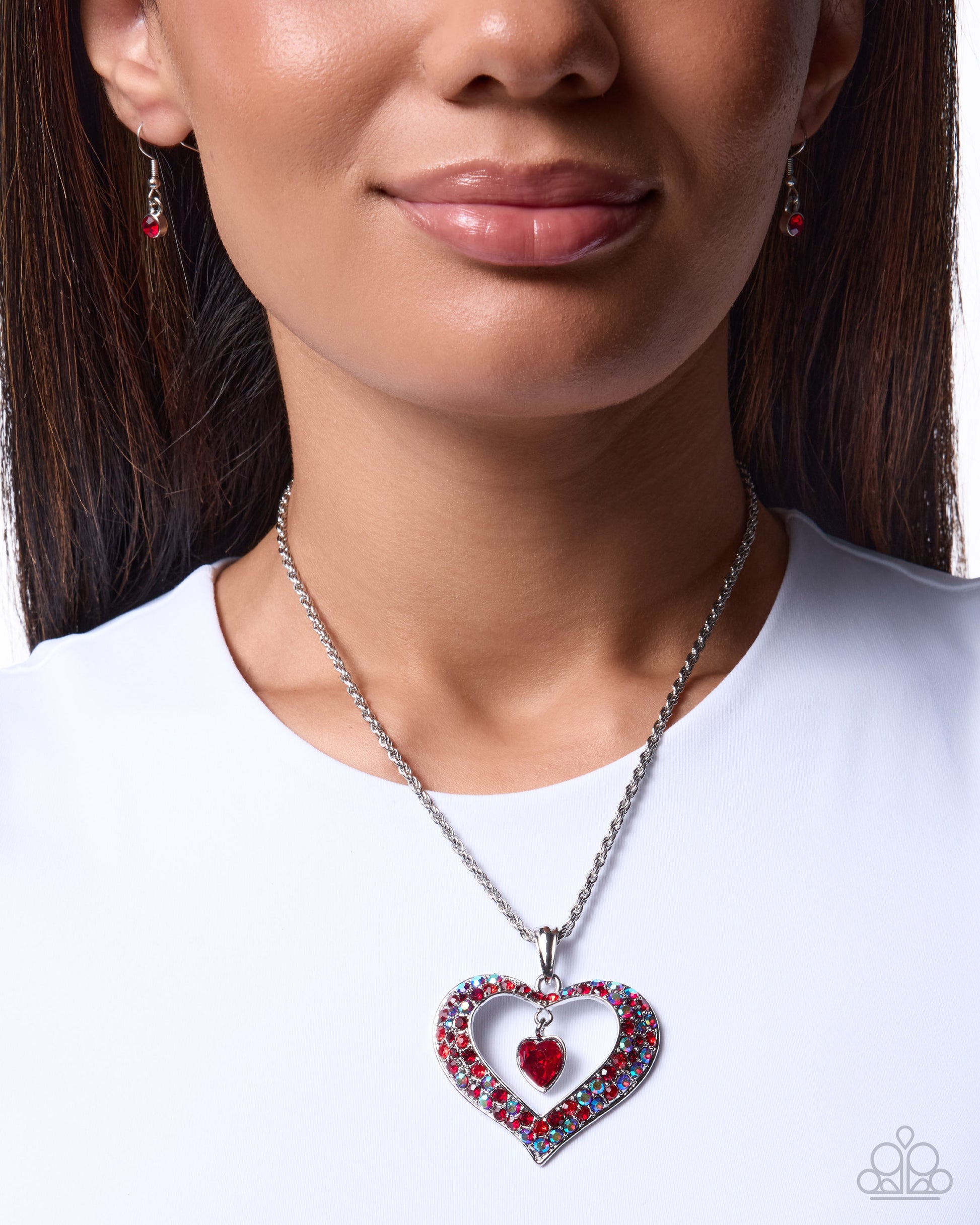 Cupid Connection - red - Paparazzi necklace