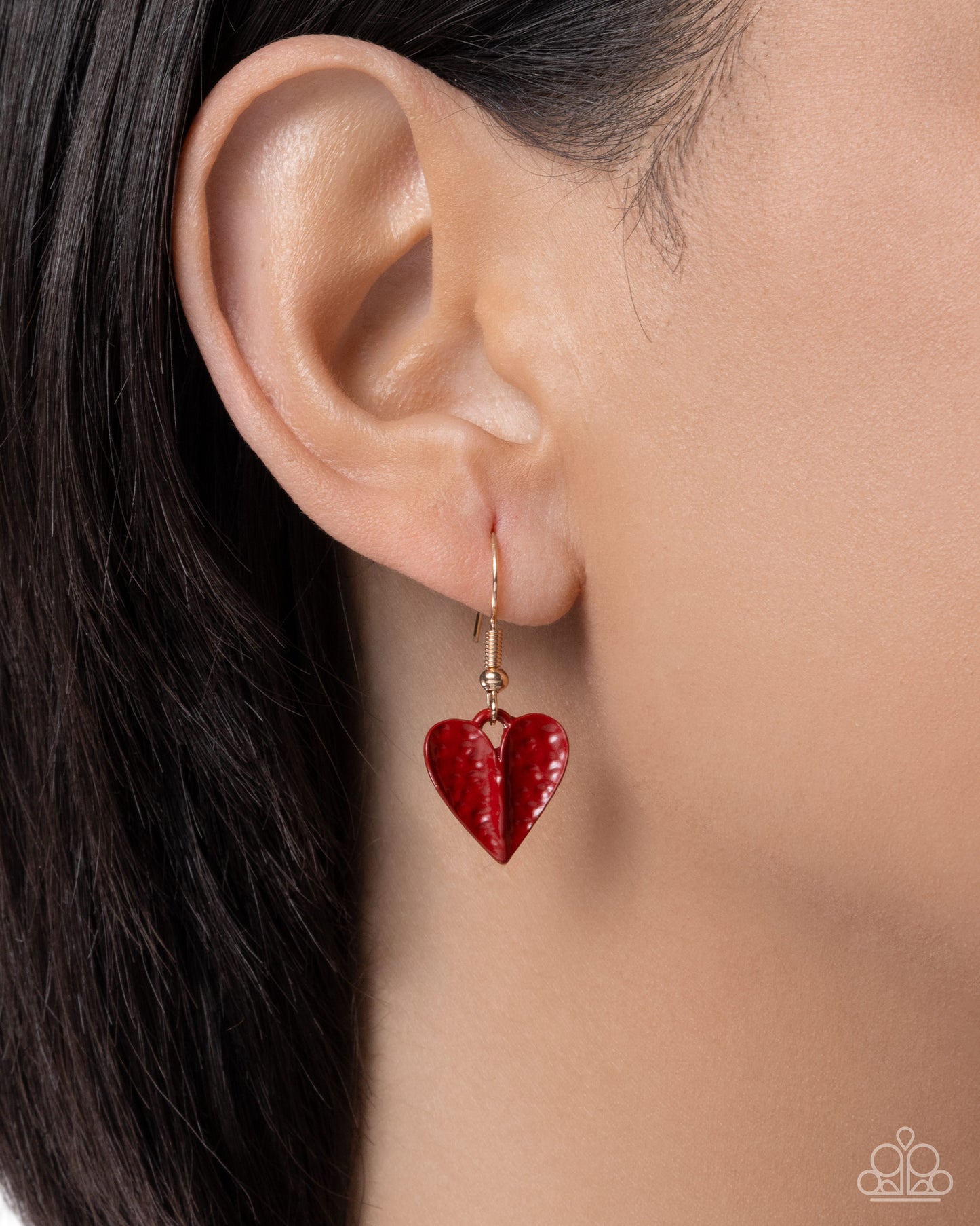 Cupid Craze - red - Paparazzi necklace