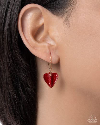 Cupid Craze - red - Paparazzi necklace