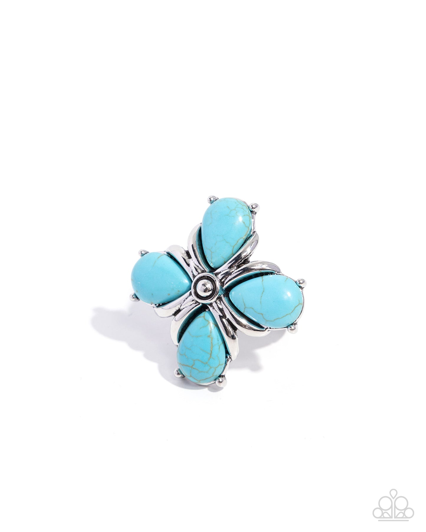 Curious Call - blue - Paparazzi ring