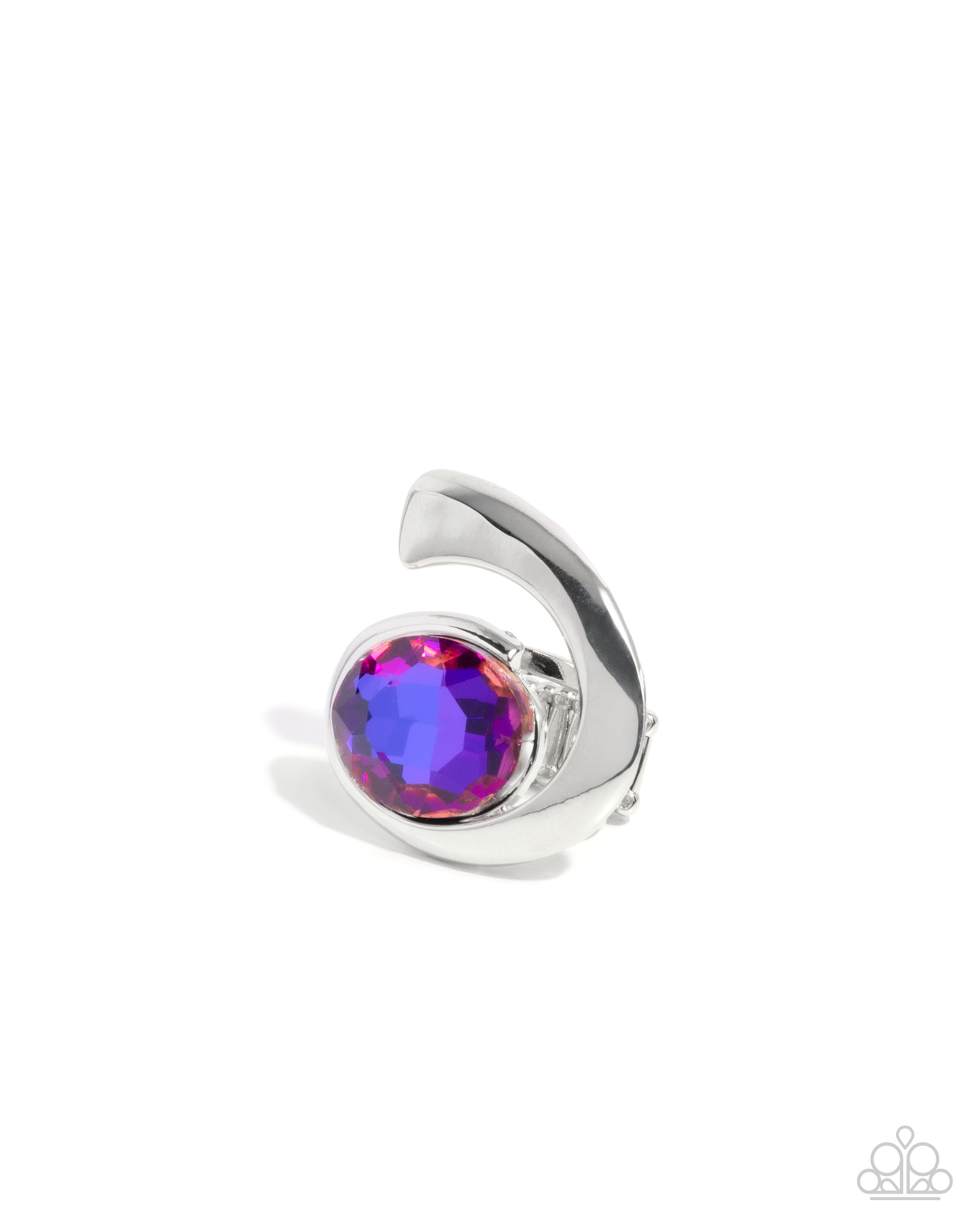 Curly Combination - purple - Paparazzi ring
