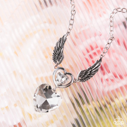 Customer Satisfaction - white - Paparazzi necklace