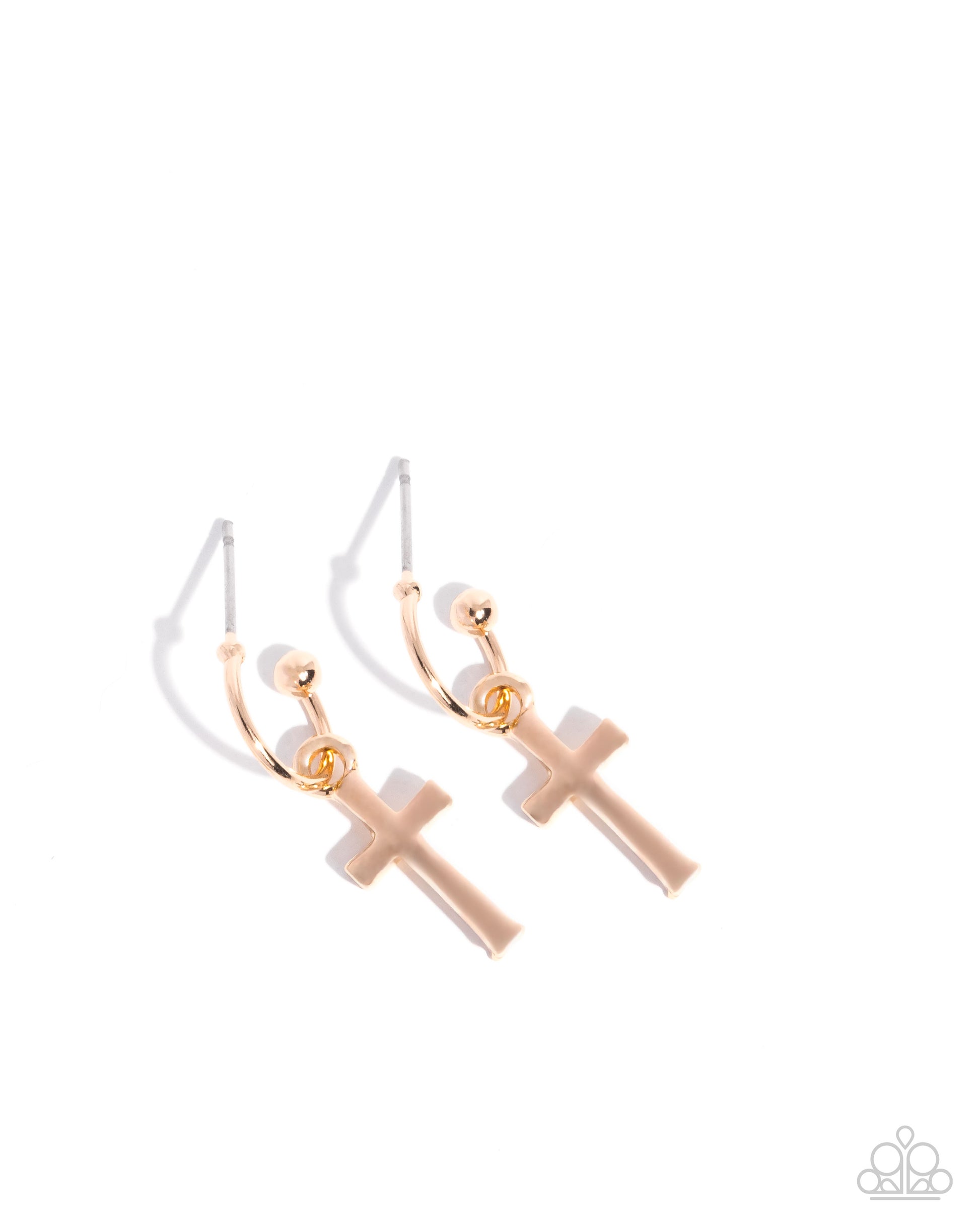 Daily Divinity - gold - Paparazzi earrings