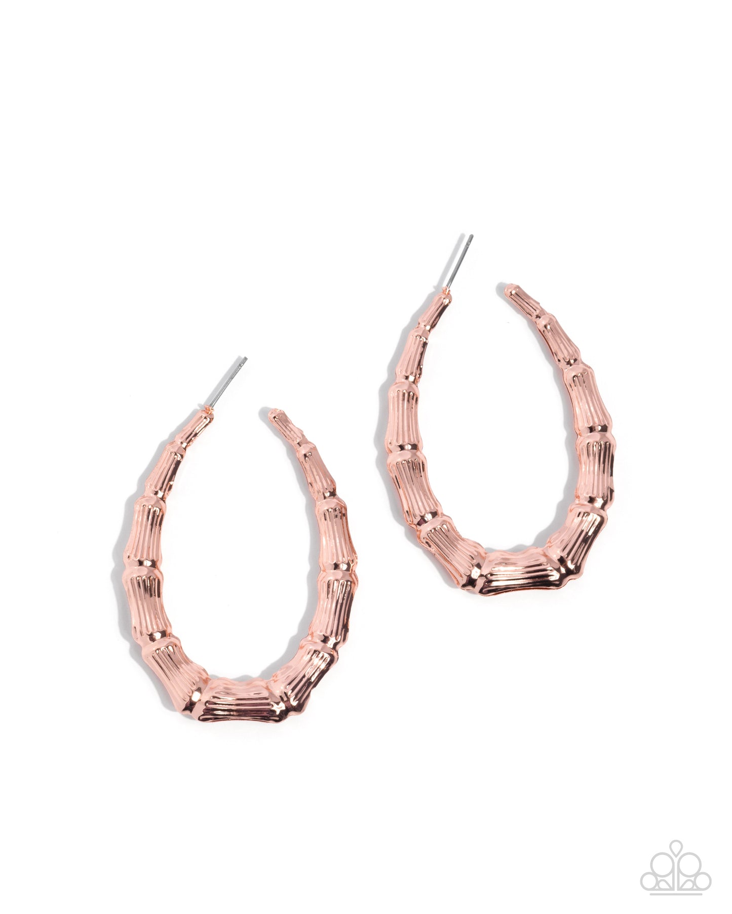 Daily Dose of Texture - copper - Paparazzi earrings