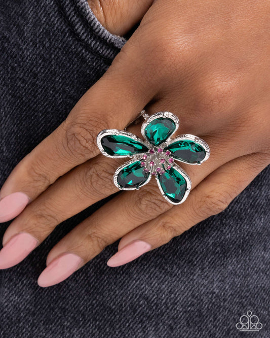 Daily Drama - green - Paparazzi ring