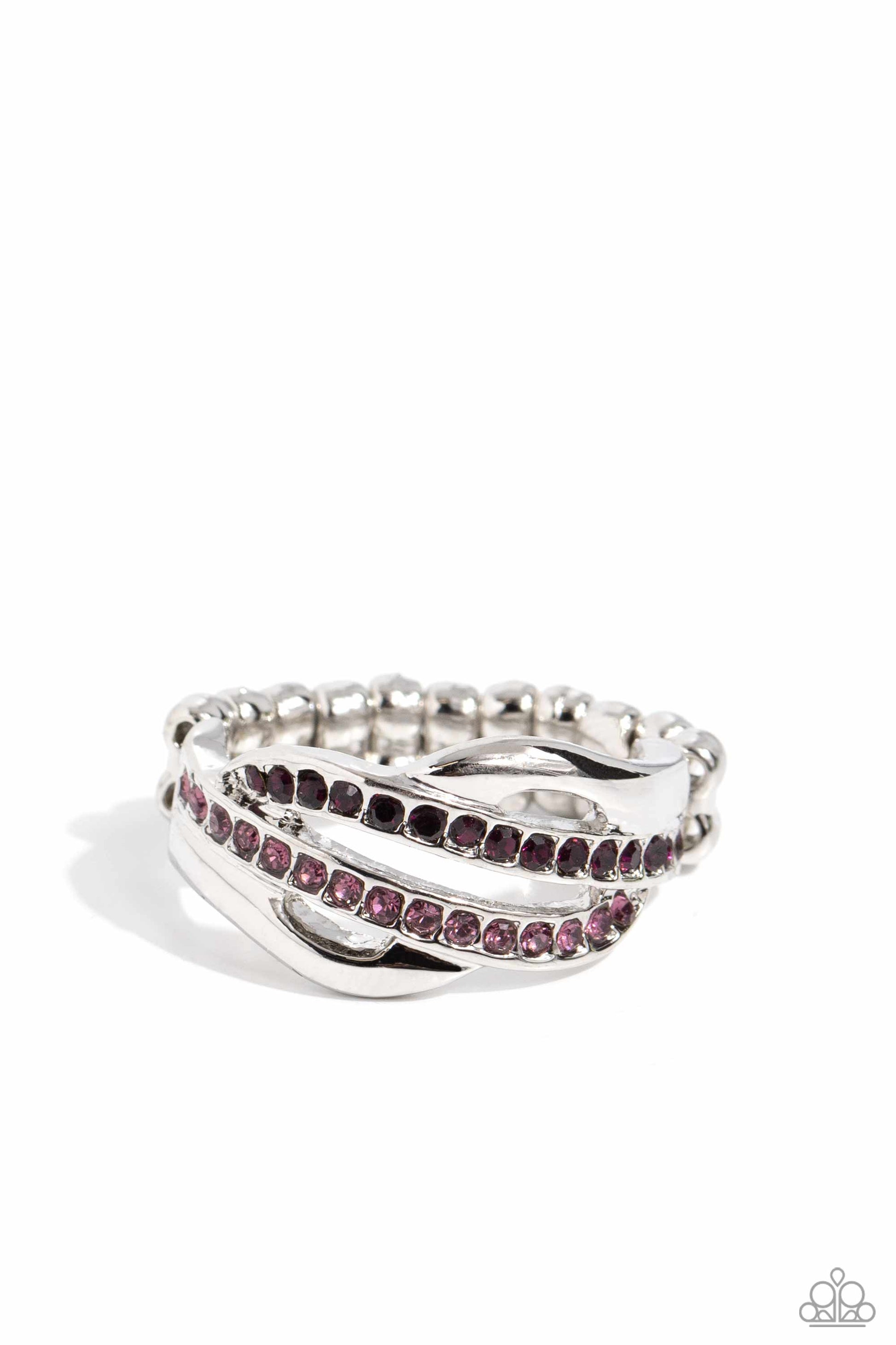 Daintily Dreamy - purple - Paparazzi ring