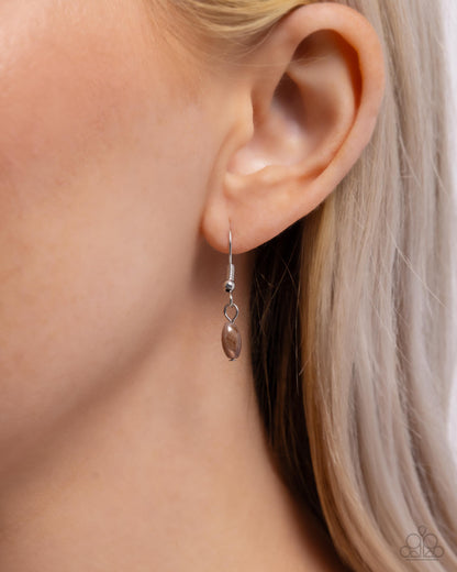 Dainty Dimension - brown - Paparazzi necklace