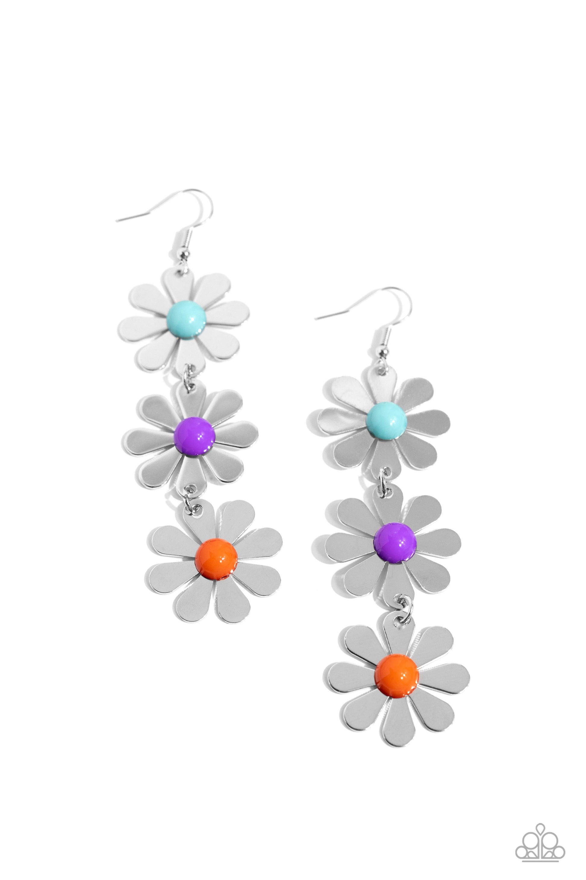 Daisy Dame - purple - Paparazzi earrings