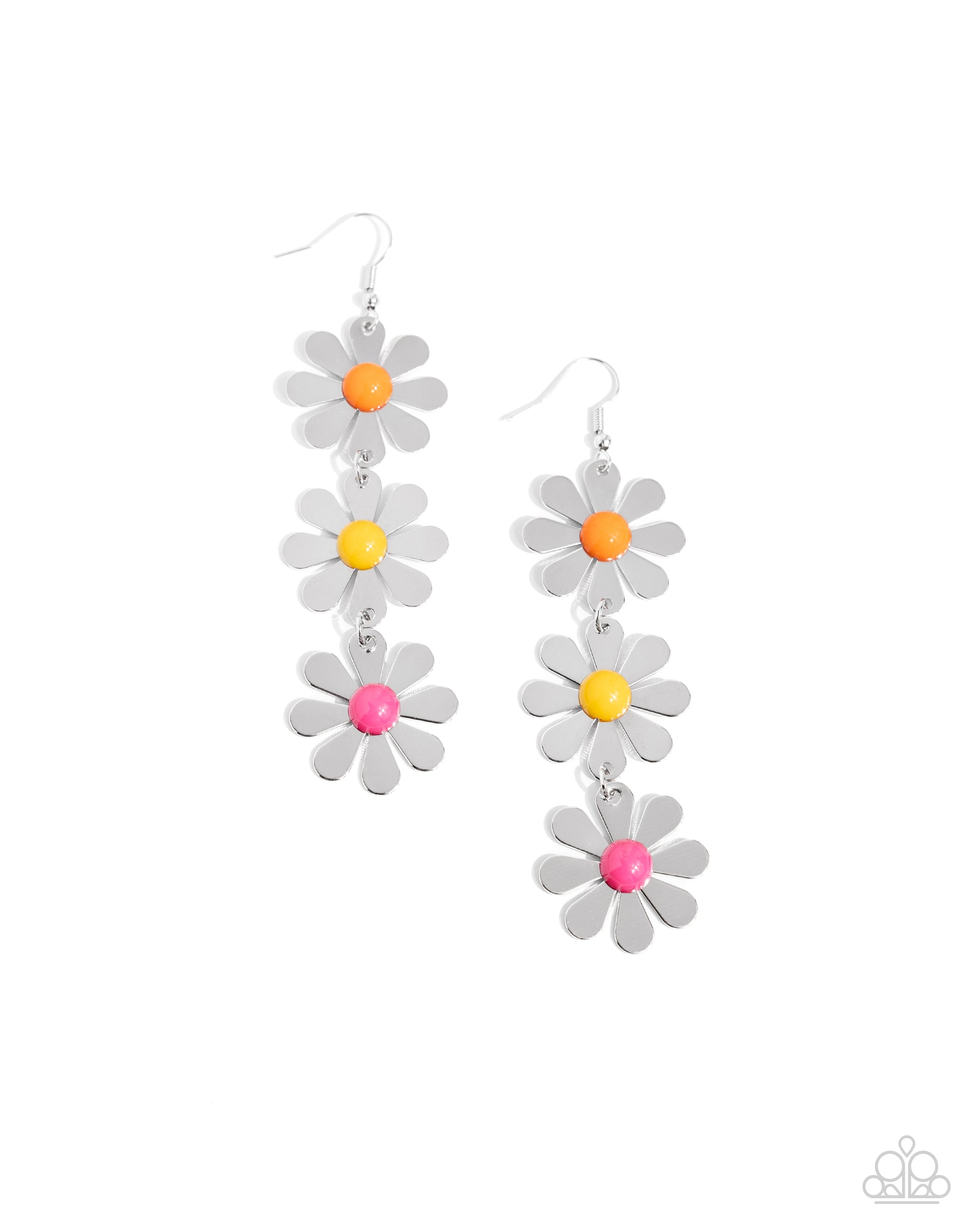 Daisy Dame - yellow - Paparazzi earrings