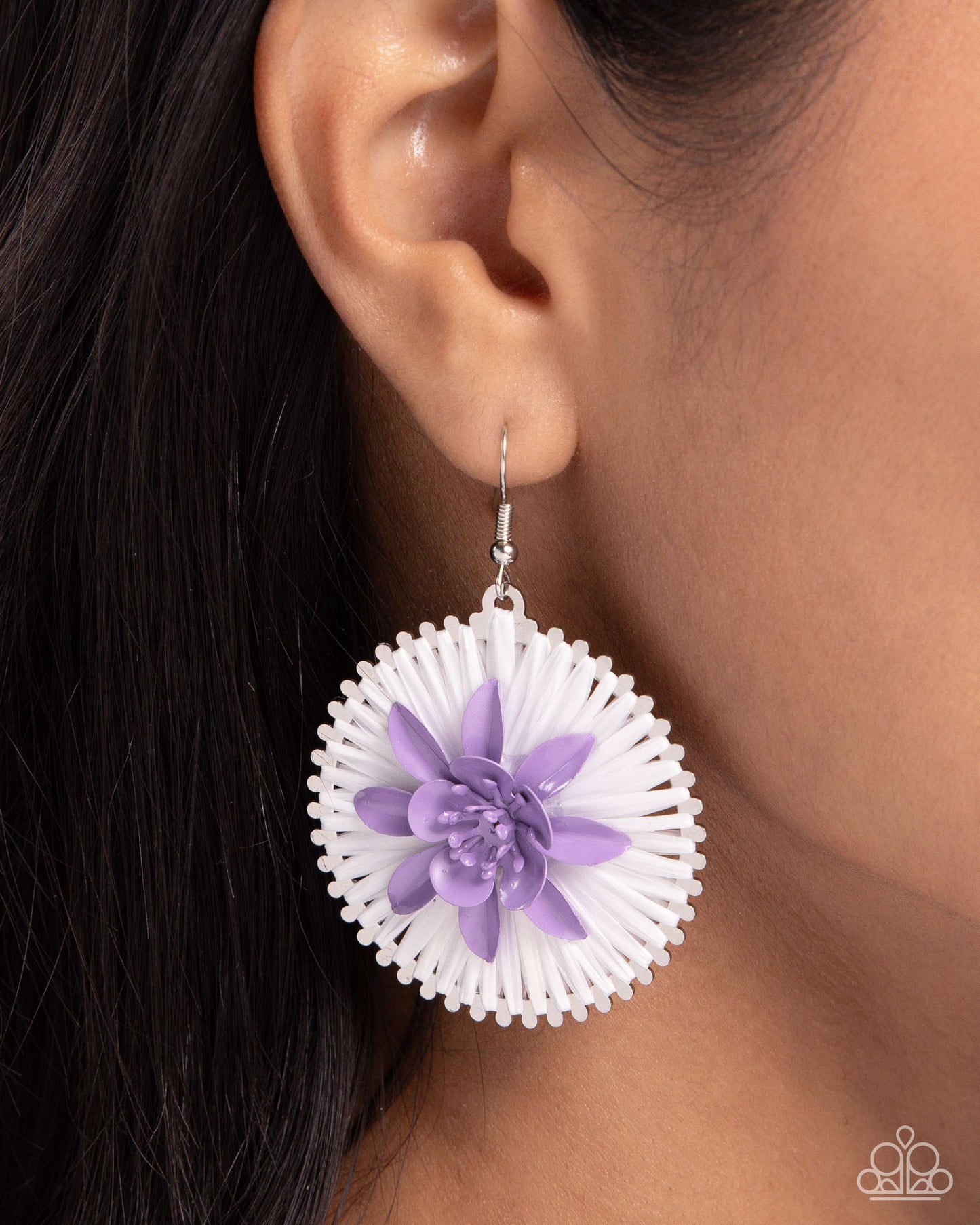 Dancing Daydream - purple - Paparazzi earrings