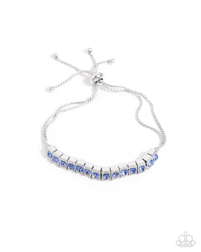 Dancing Decade - blue - Paparazzi bracelet