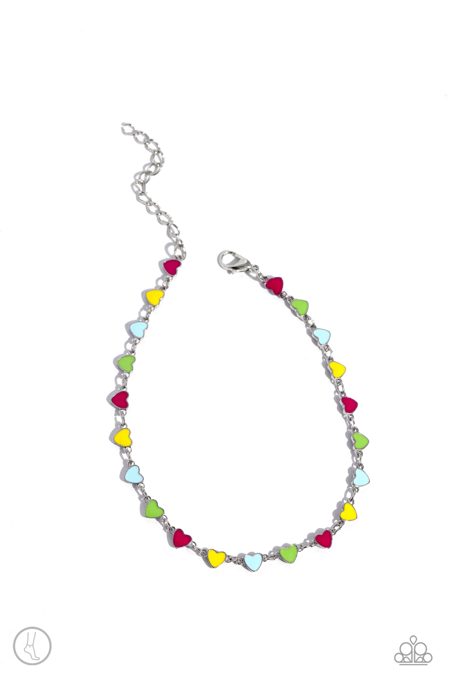 Dancing Delight - multi (pink) - Paparazzi anklet