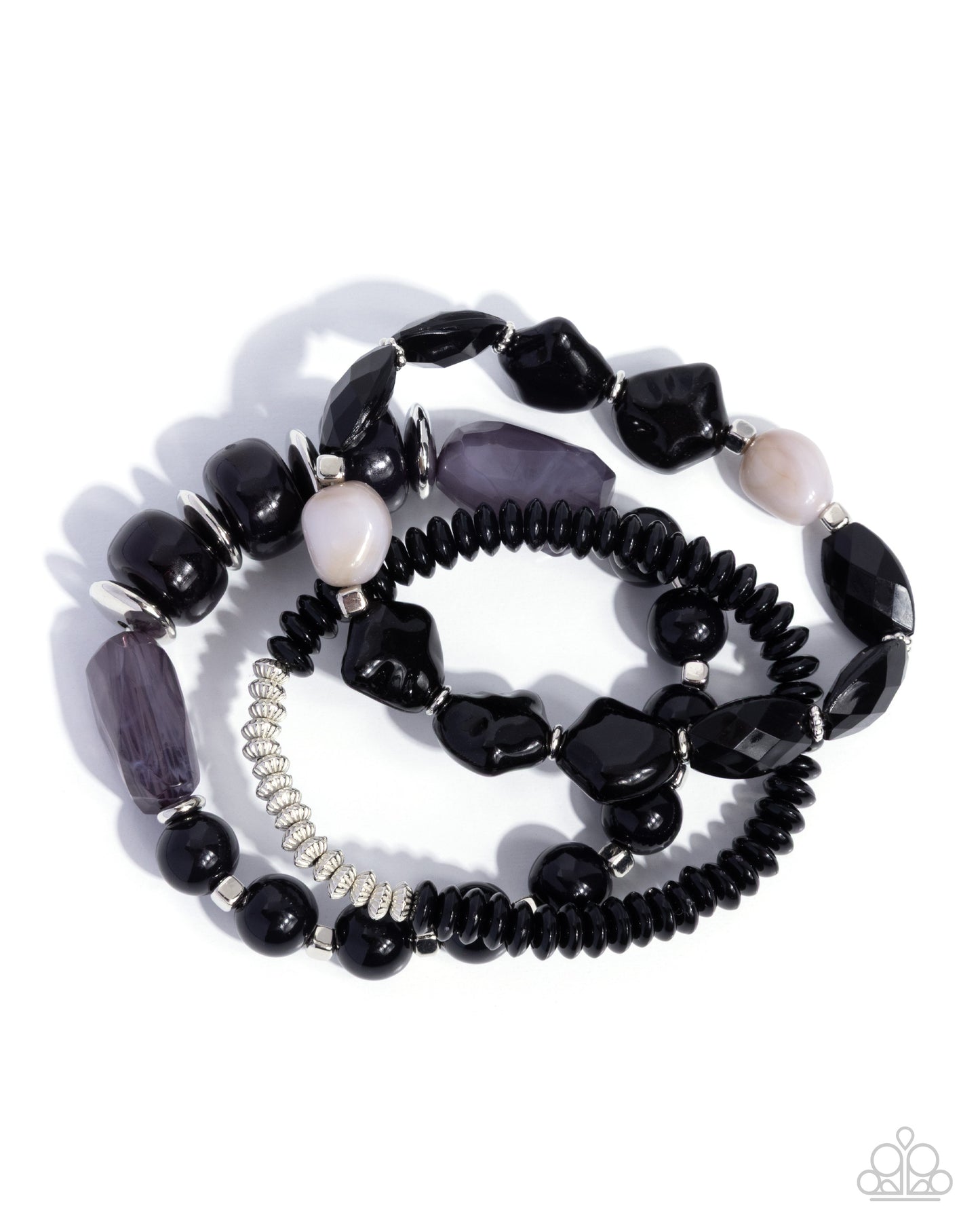 Dancing Detour - black - Paparazzi bracelet