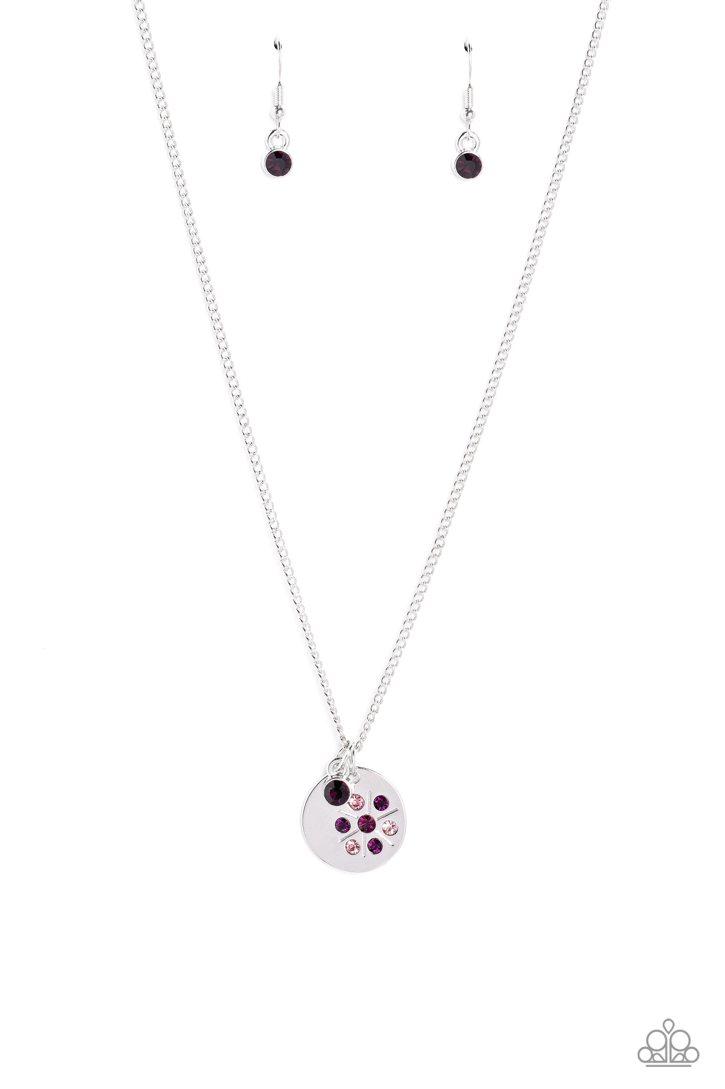 Dandelion Delights - purple - Paparazzi necklace