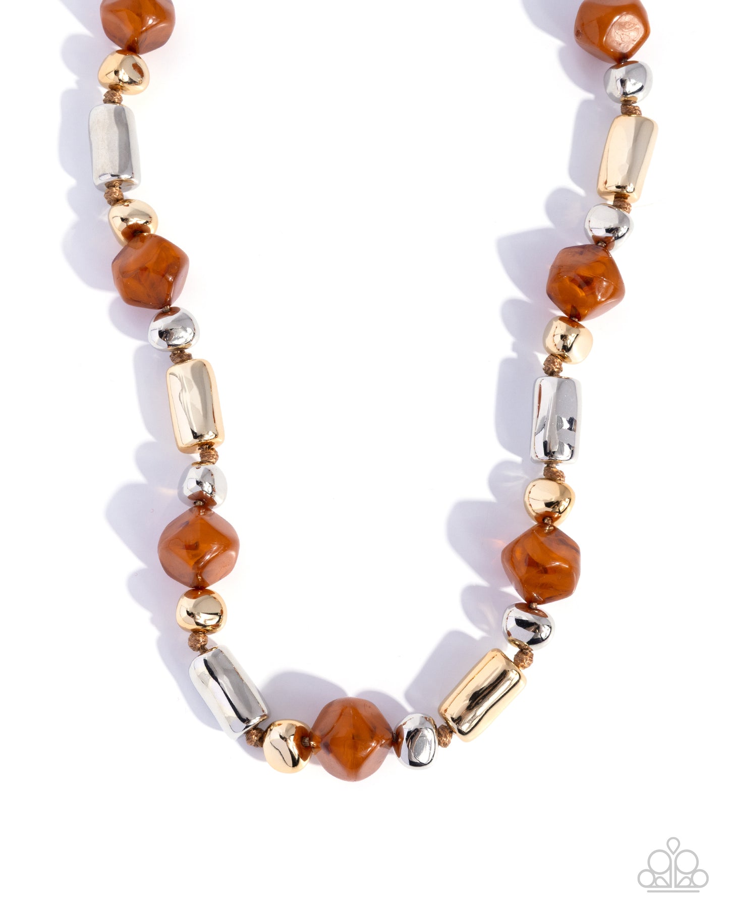 Danger Zone Delight - brown - Paparazzi necklace