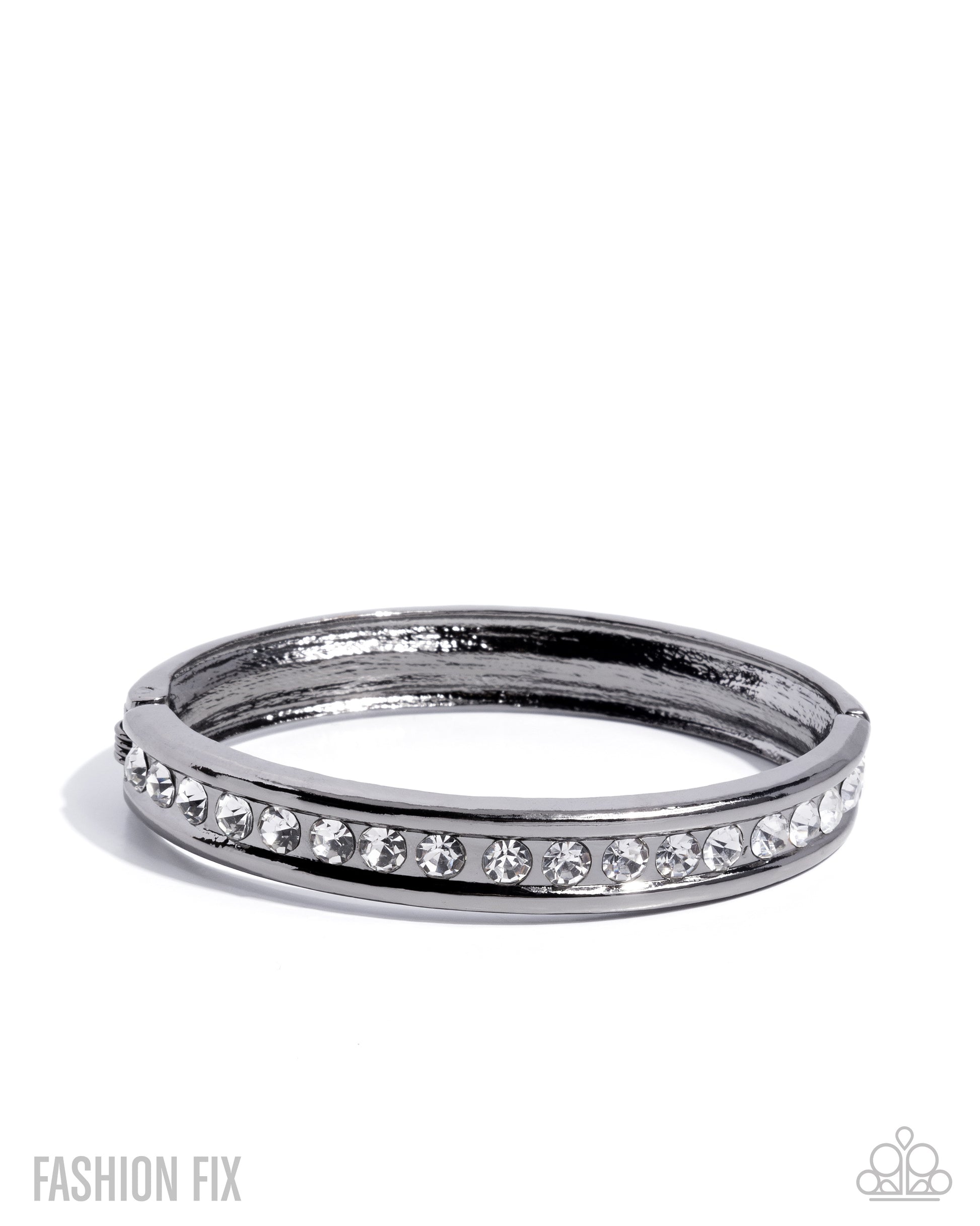 Dangerously Defiant - black - Paparazzi bracelet