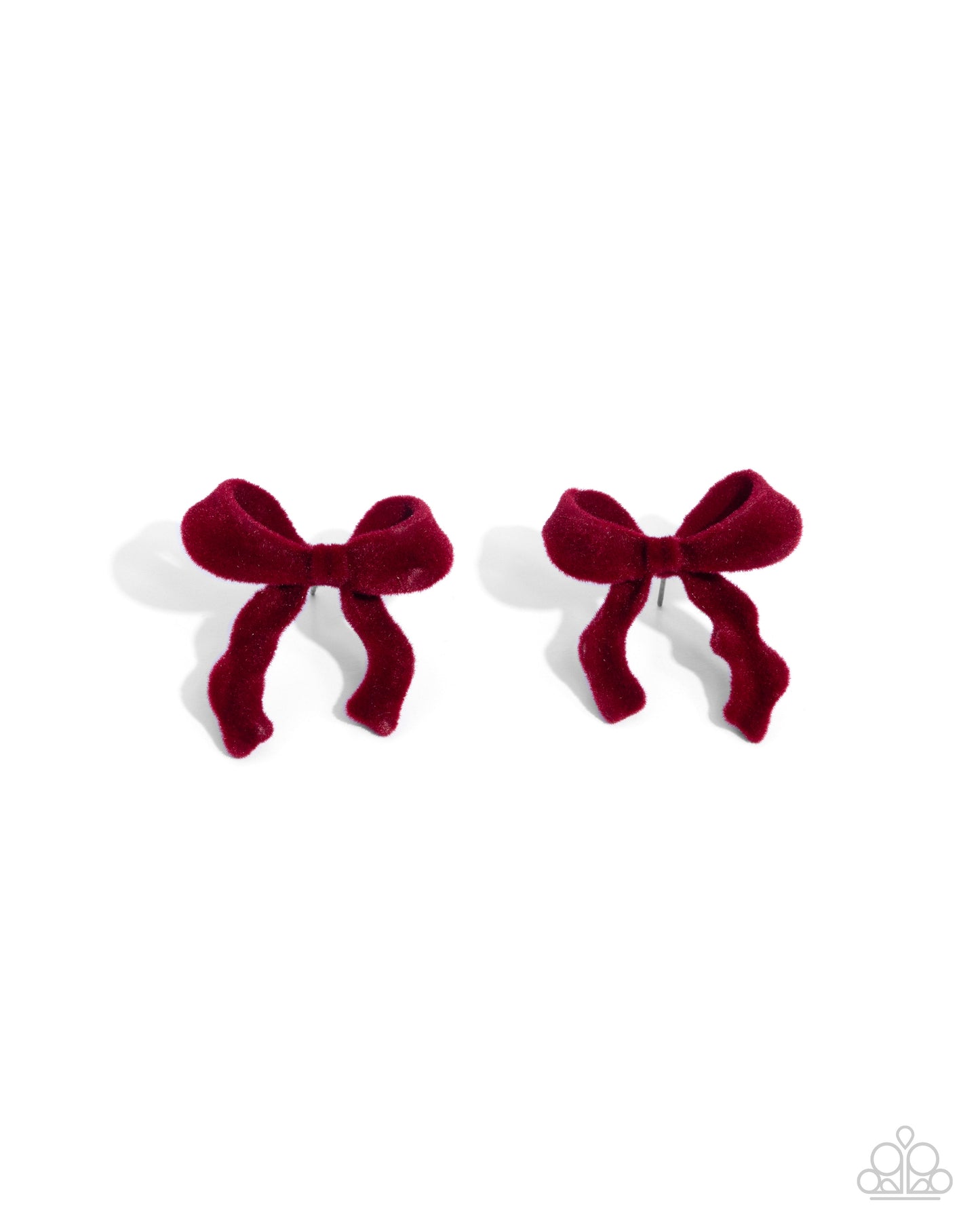 Dapper Dedication - red - Paparazzi earrings
