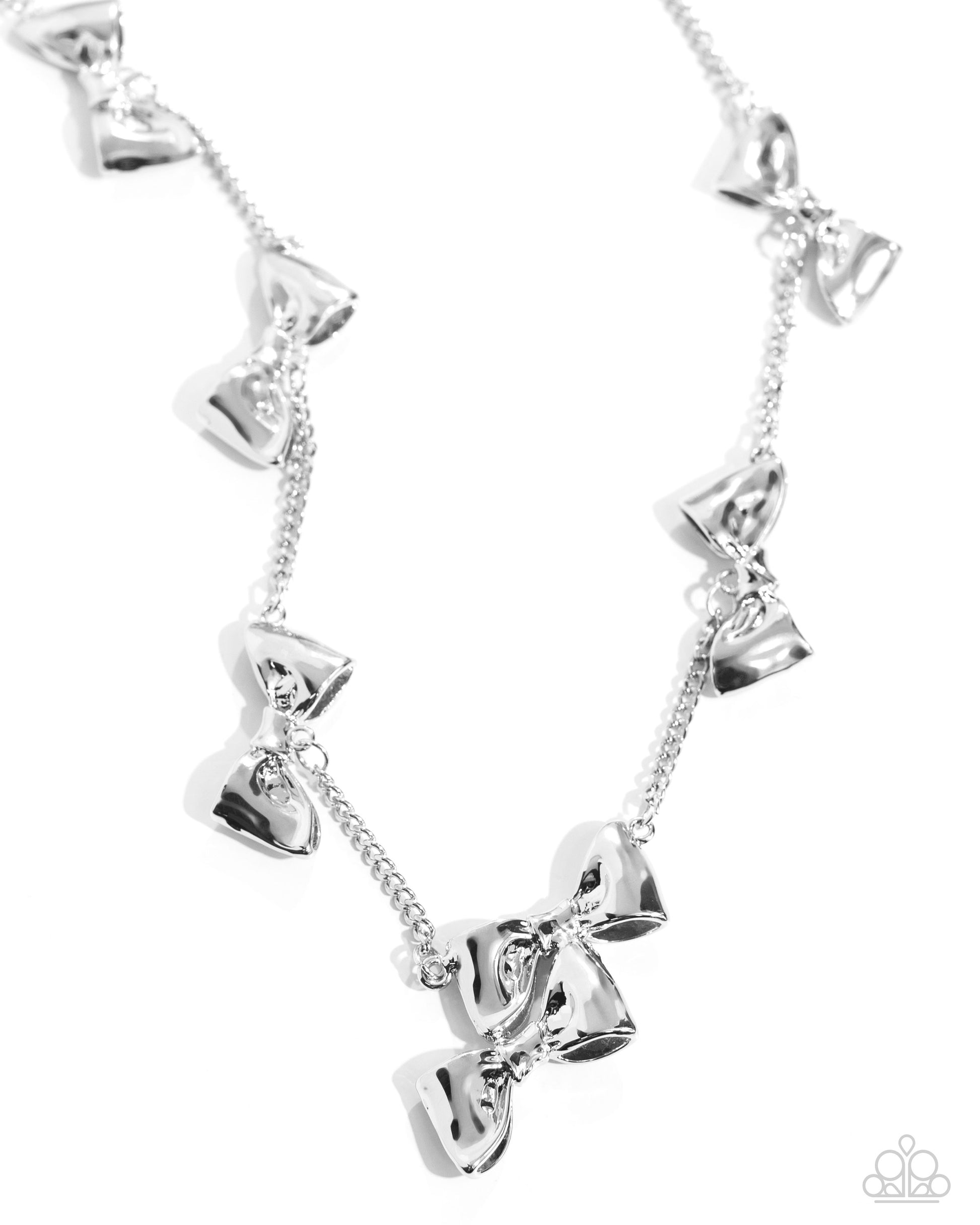 Dapper Definition - silver - Paparazzi necklace