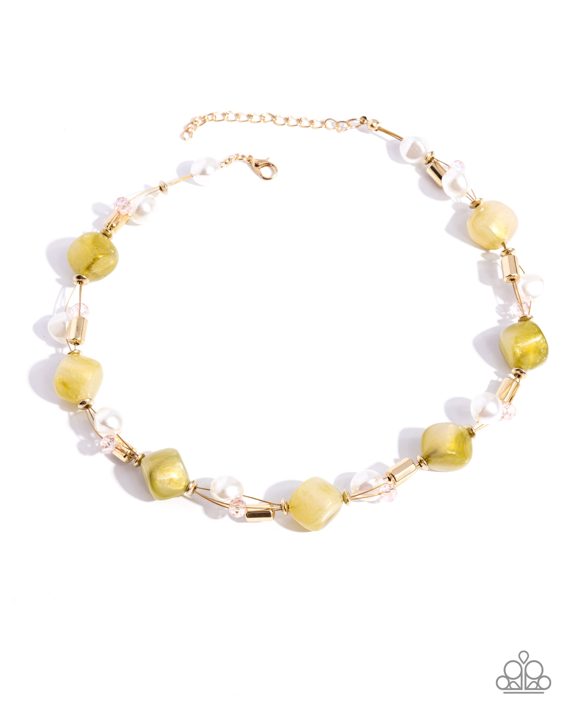 Dare to be Surprised - green - Paparazzi necklace