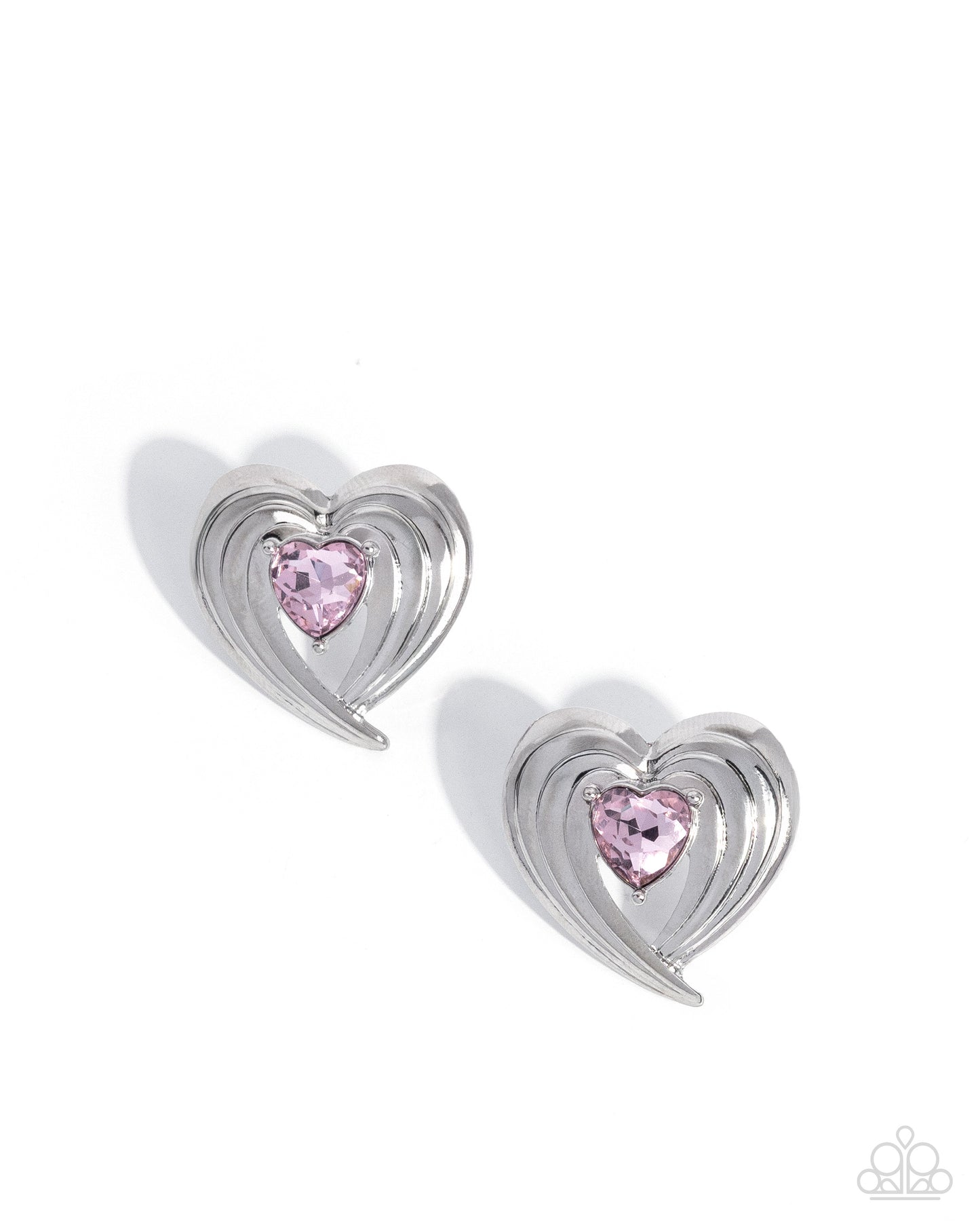 Daring Damsel - pink - Paparazzi earrings