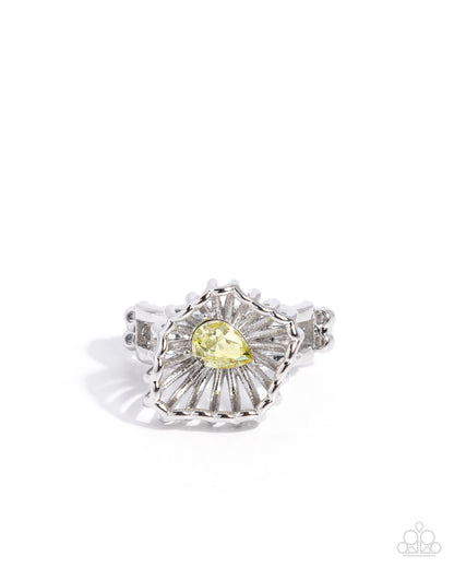 Daring Deal - yellow - Paparazzi ring