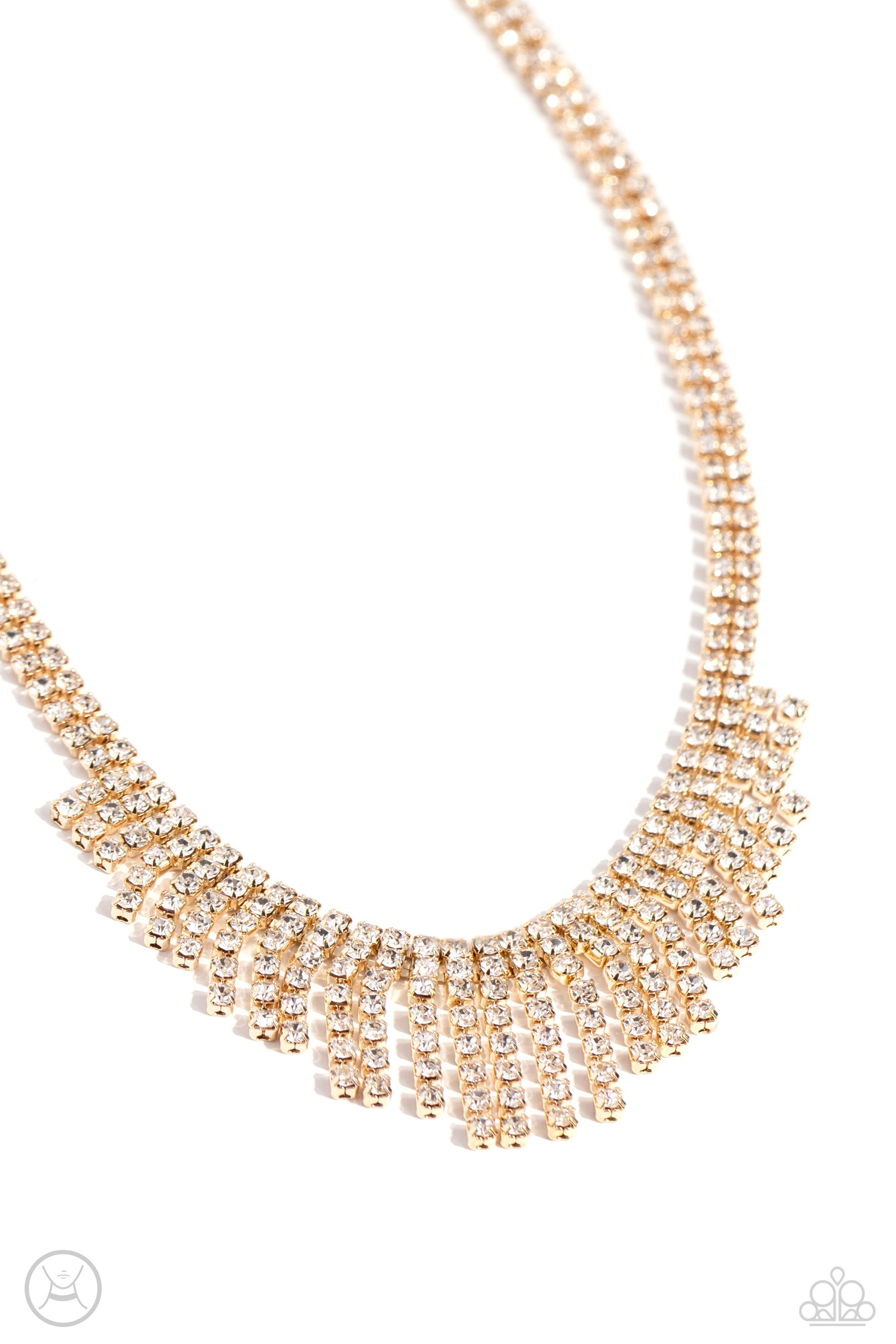 Daring Decadence - gold - Paparazzi necklace