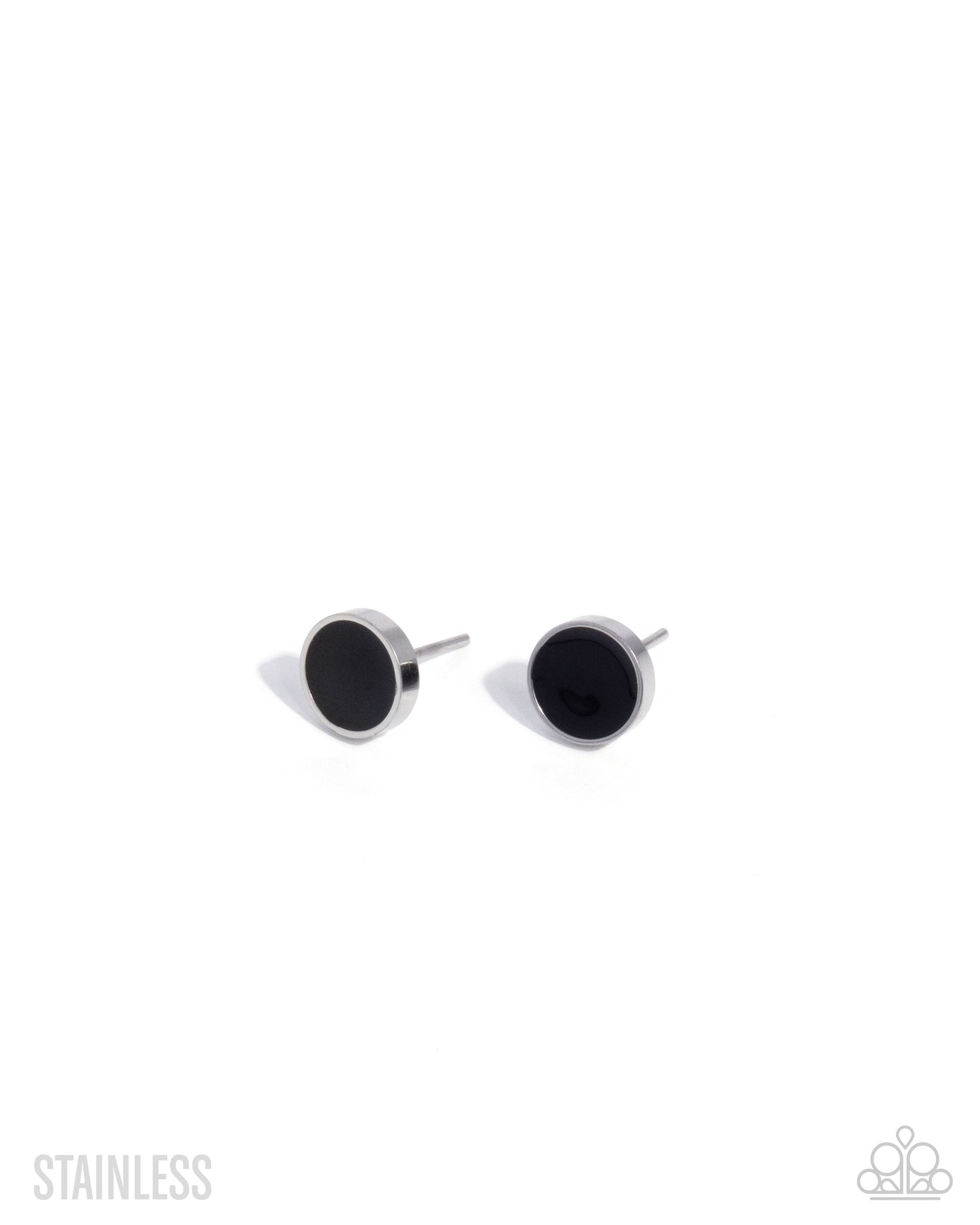 Daring Dimension - black - Paparazzi earrings
