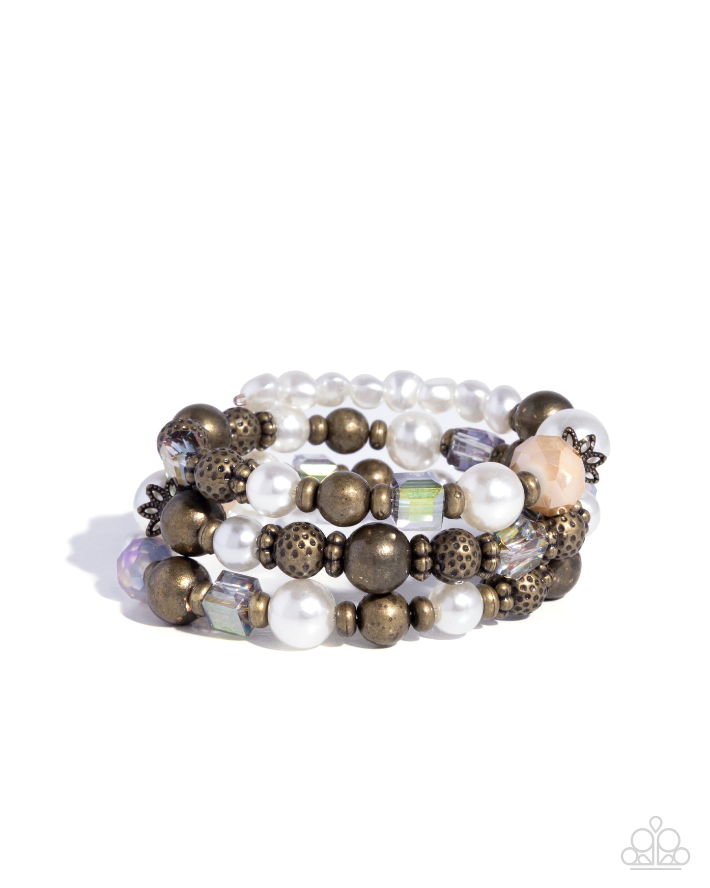 Daring Dragonfly - brass - Paparazzi complete set