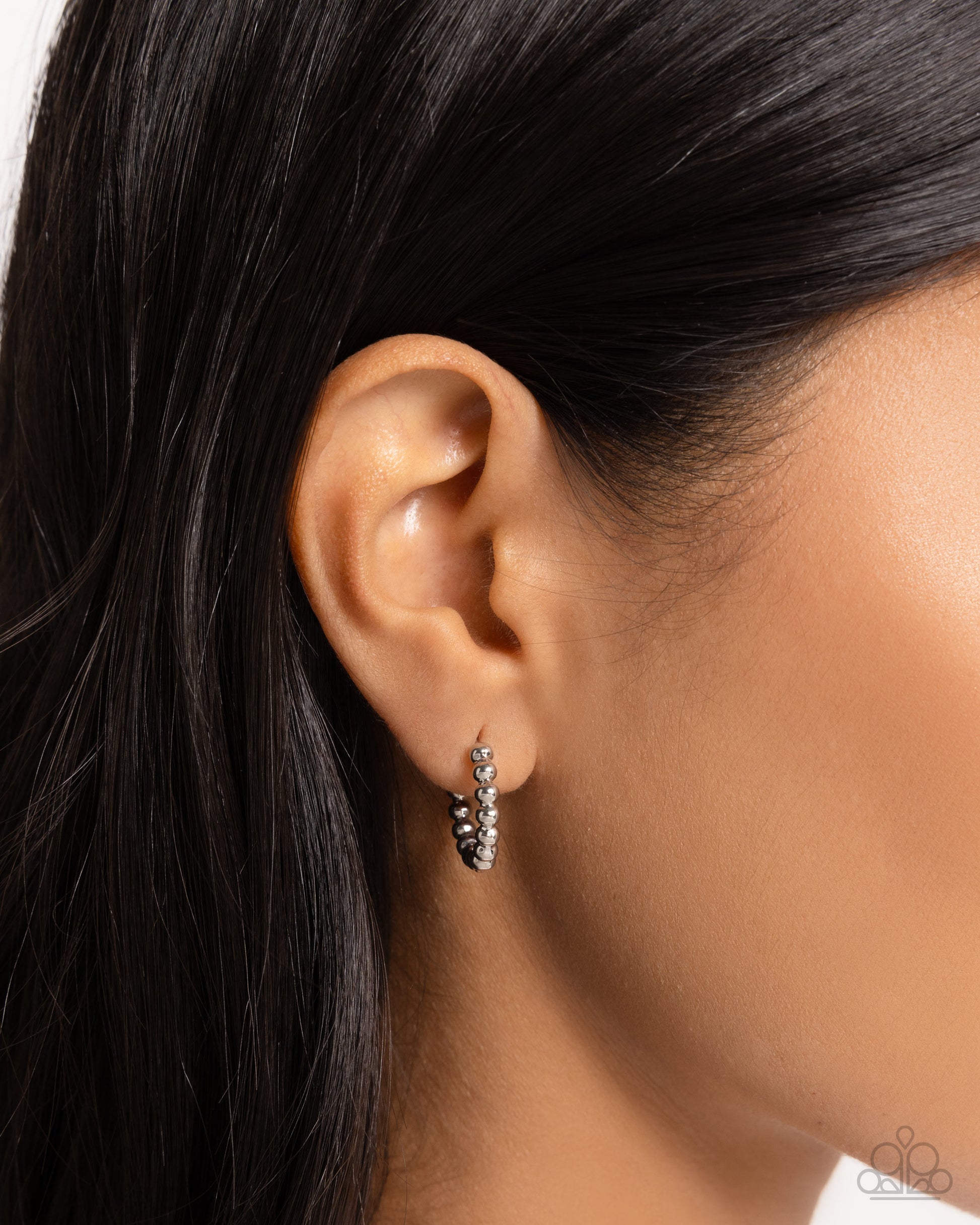 Darling Dance - silver - Paparazzi earrings